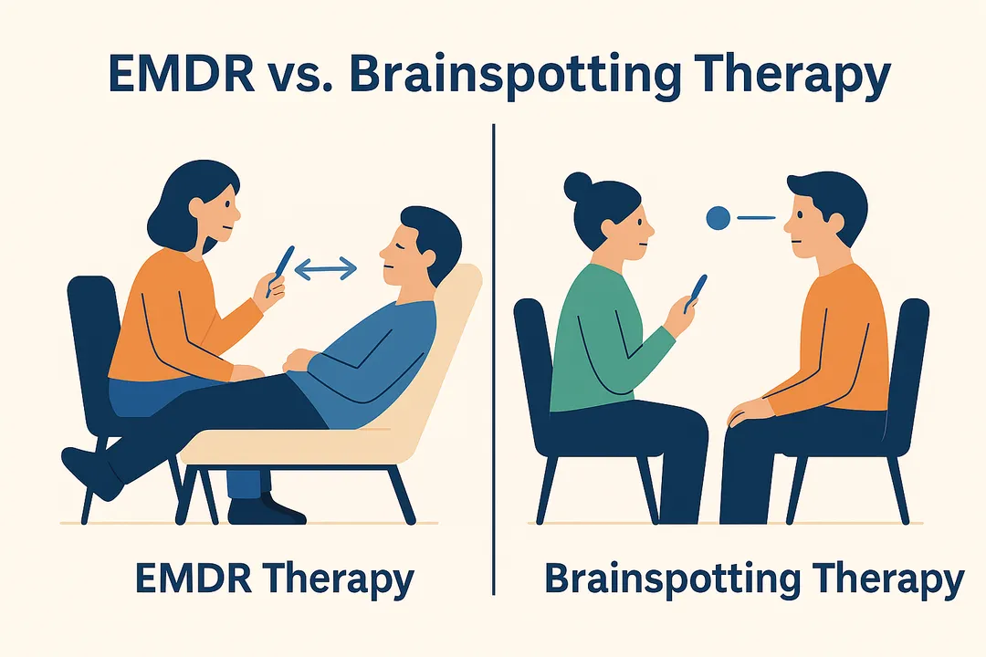Brainspotting vs. EMDR: How Are They Different?